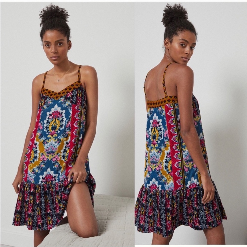 Anthropologie Zadie Velvet Slip Dress - NWOT